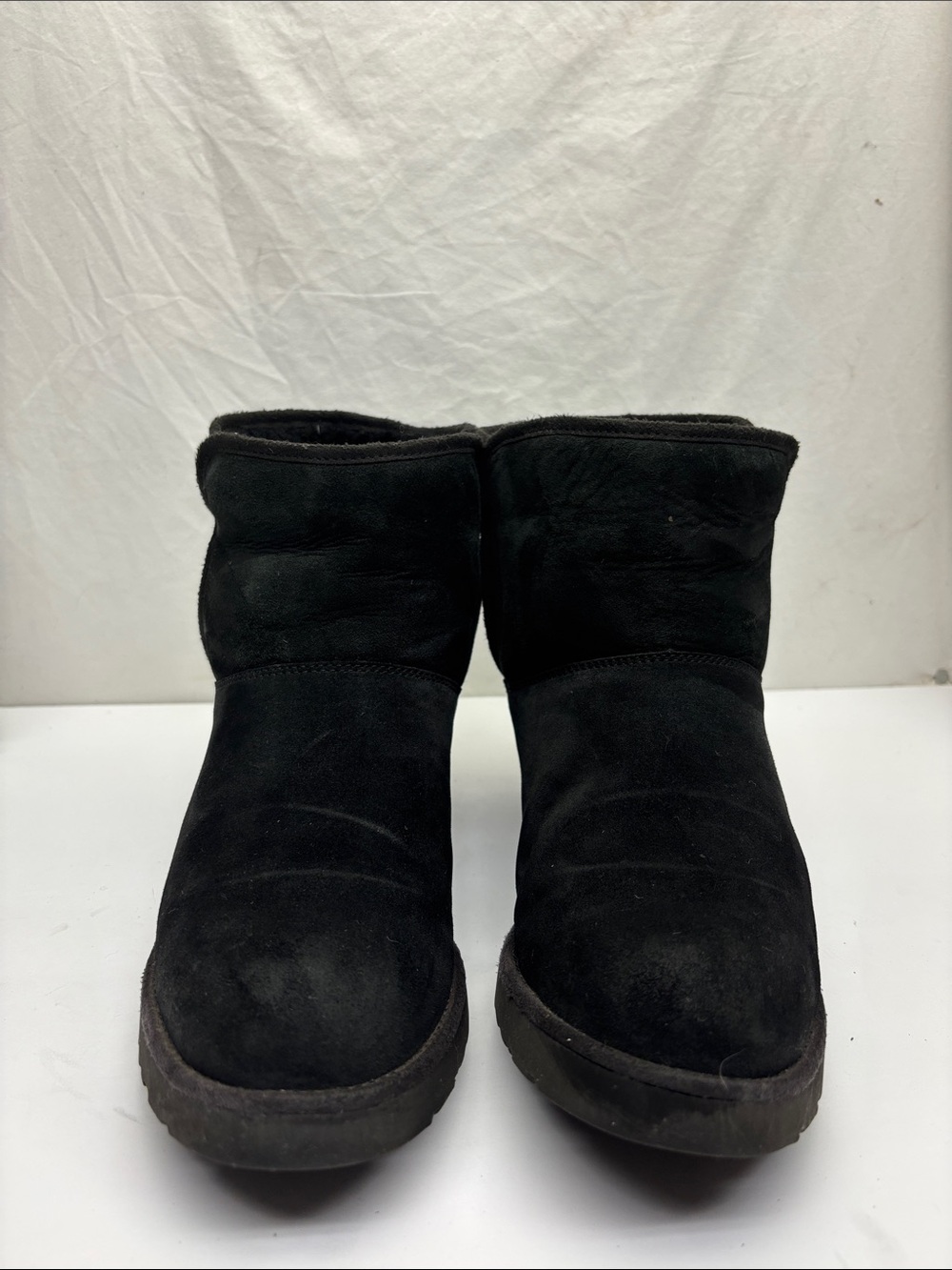 UGG black women’s boots, SZ 9.5, box 76